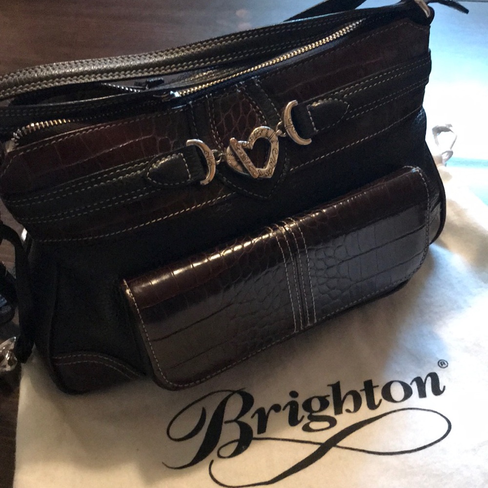 Vintage Brighton Bag with adjustable straps.